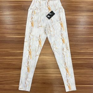 لگ طرح دار نایکی خط دار سفید طلایی کد 209