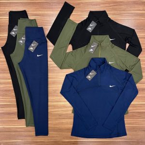 ست لگ و بلوز نیم زیپ ورزشی کد 3663