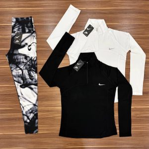 ست ورزشی لگ و بلوز ورزشی نایکی کد 3662