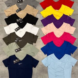 کراپ پشت بندی پارچه دوبل کد 129